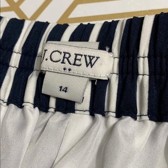 NWOT JCrew stripe skirt 14 - Picture 4 of 10